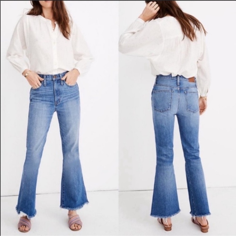 Madewell | The Flea Market Flare Jean * Raw Hem * Size 32